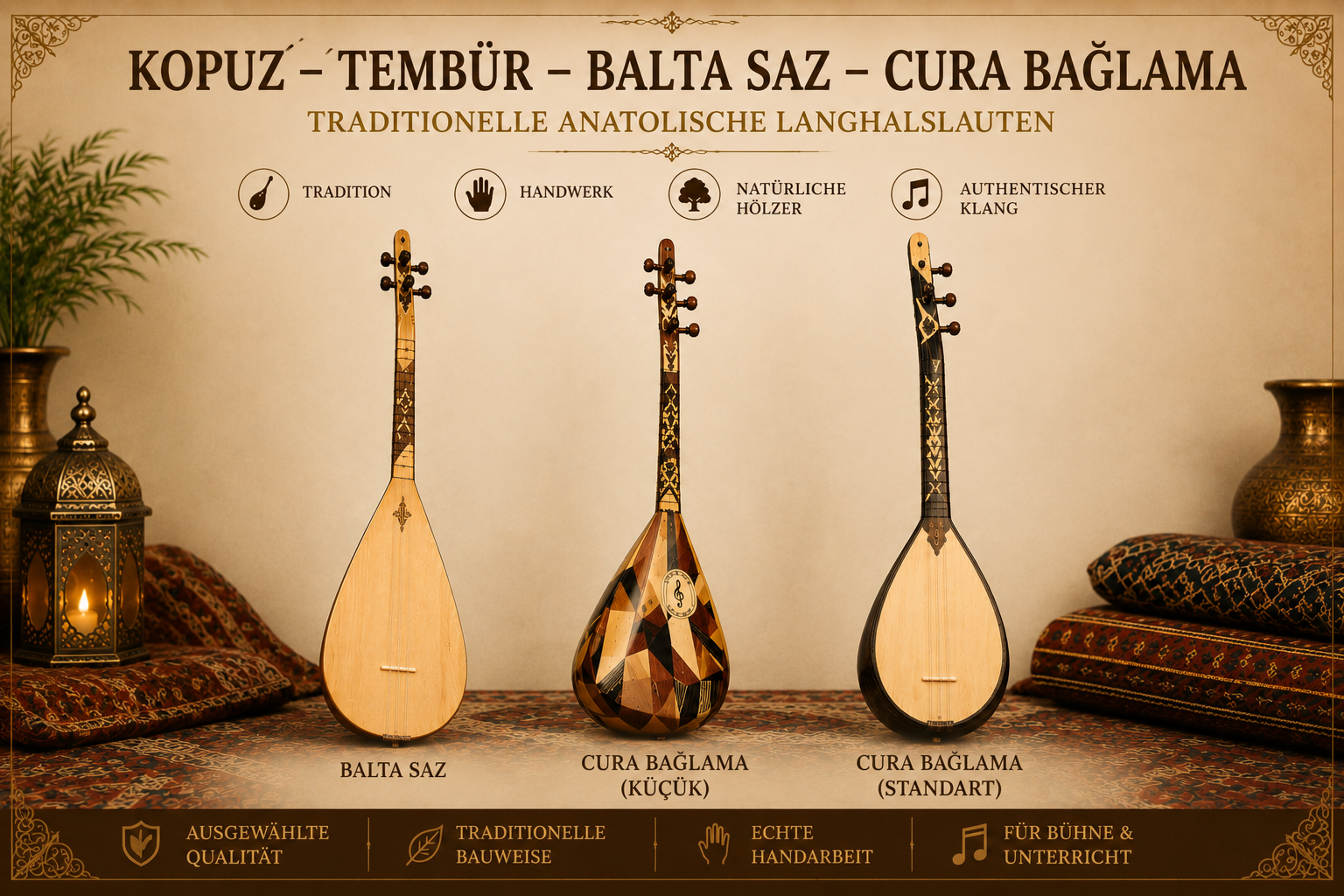 Kopuz–Tembür–Balta Saz–Cura Bağlama category icon/image